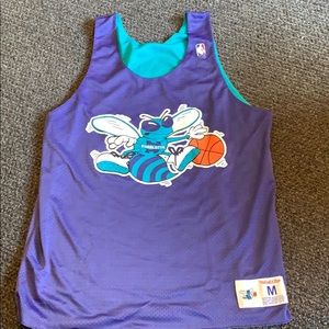 Mitchell n Ness Charlotte Hornets Reversible Tank